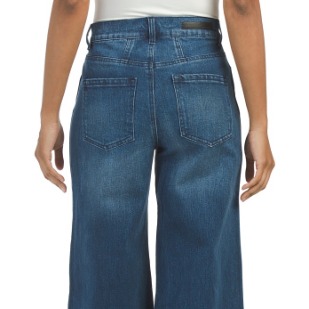 BLUE REVIVAL High Rise Wide Leg Jeans - Picture 3 of 4